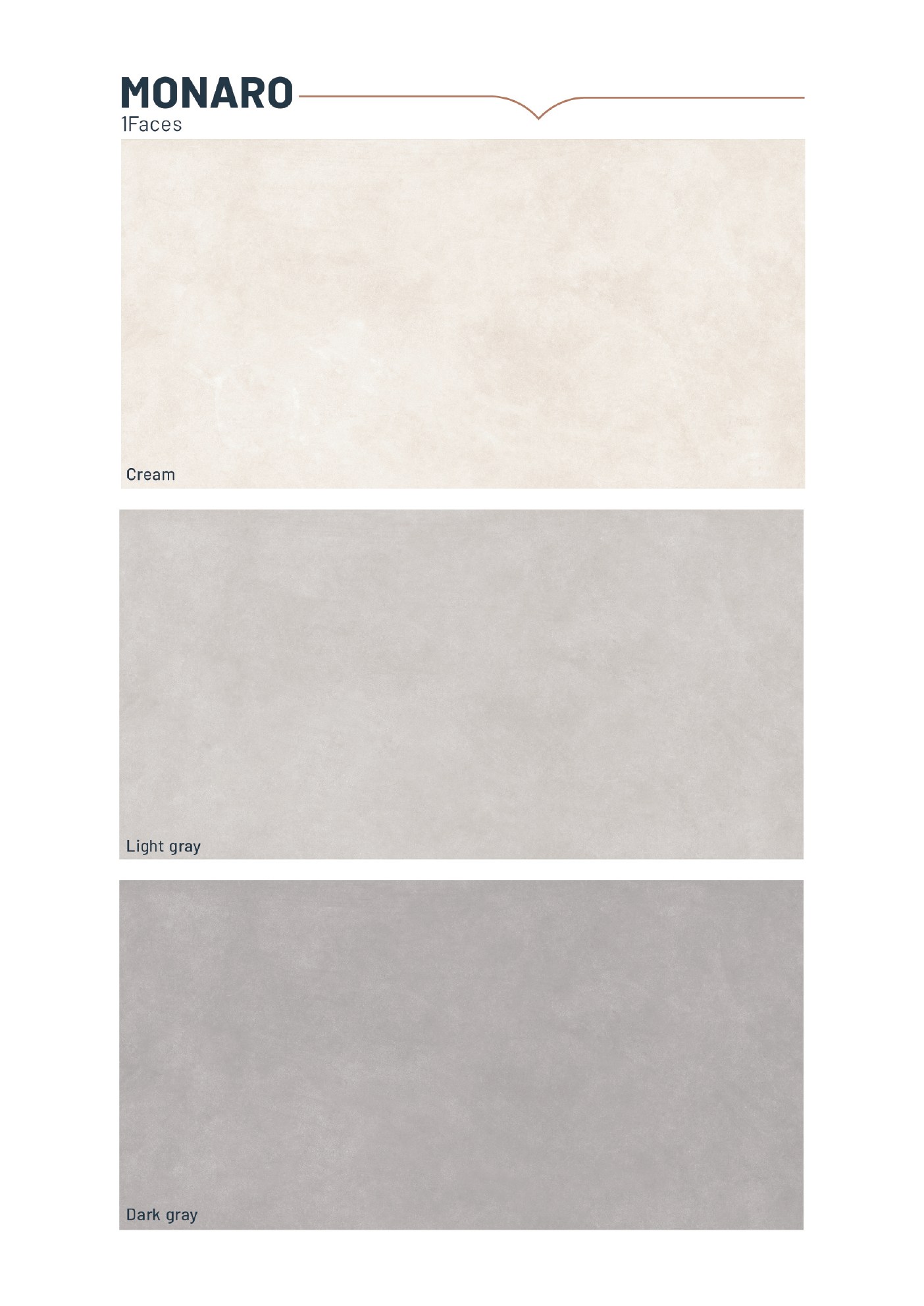 Monaro 80x160 tiles in cream, light grey and dark grey